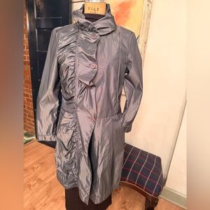 Elegant Gray Women's Coat